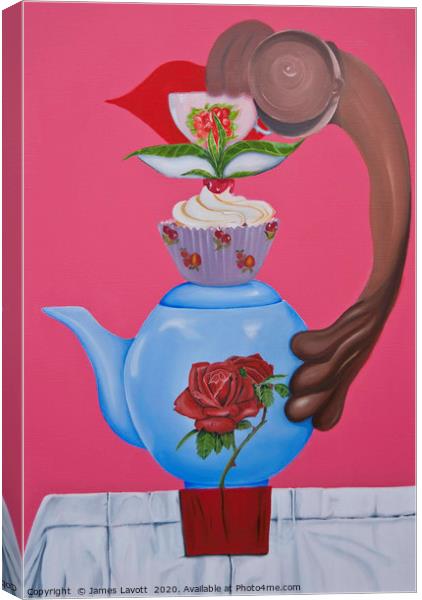 High Tea Canvas Print by James Lavott