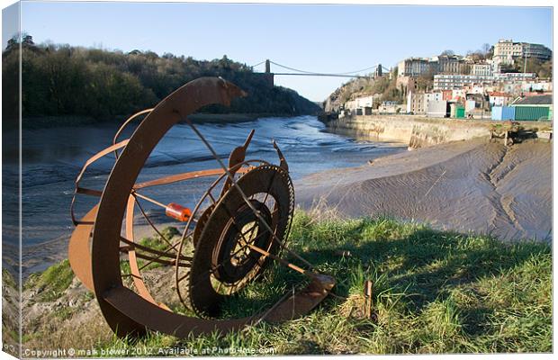 Avon Gorge Canvas Print by mark blower