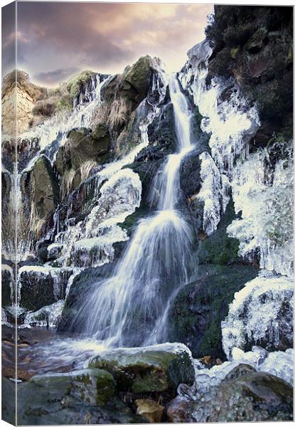 Icy Water Canvas Print by Darren Smith