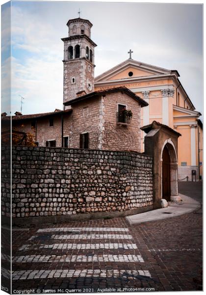 Aviano Italy Canvas Print by James Mc Quarrie