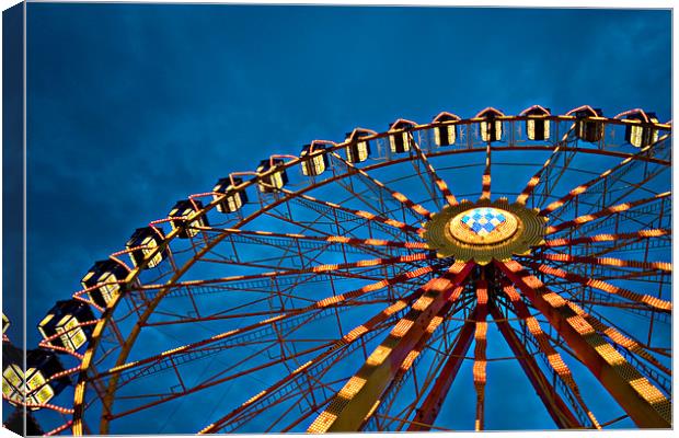 Ferris wheel Canvas Print by James Mc Quarrie