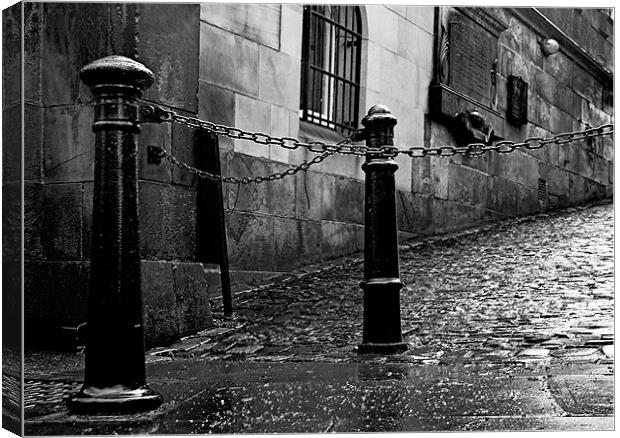 Abandoned streets Canvas Print by James Mc Quarrie