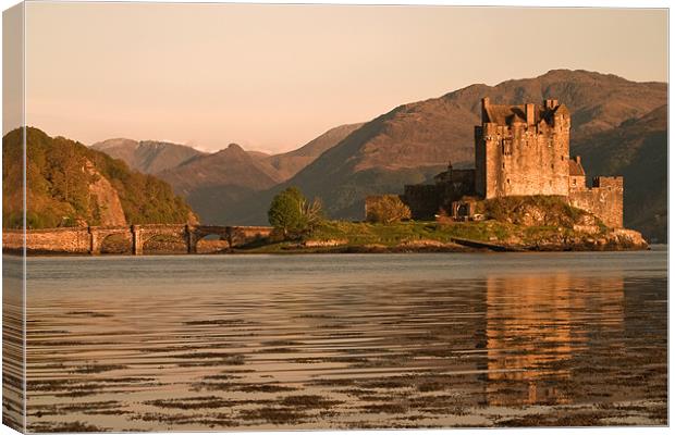 Eilean Donan castle Canvas Print by James Mc Quarrie