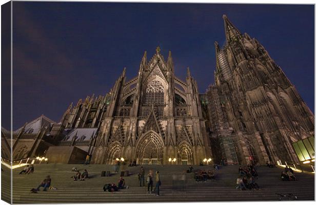 Cologne Cathedral Canvas Print by James Mc Quarrie