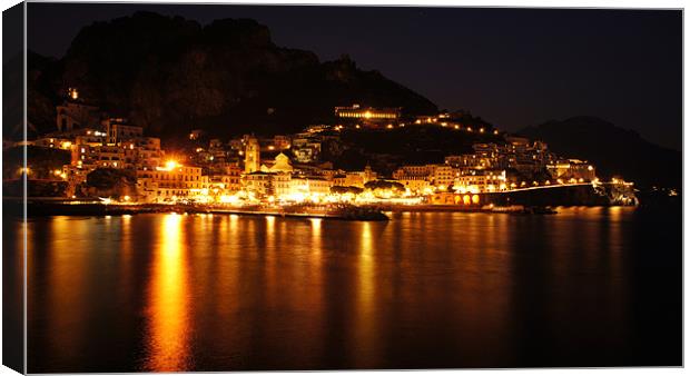 Amalfi Canvas Print by Sebastian Wuttke