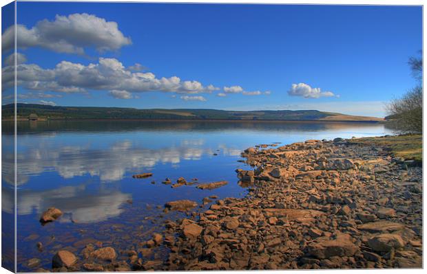 Kielder Reservoir Canvas Print by Steve Wilson