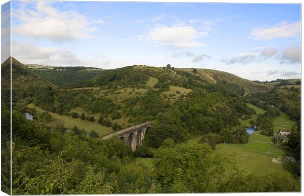 Monsal Dale Canvas Print by James Battersby