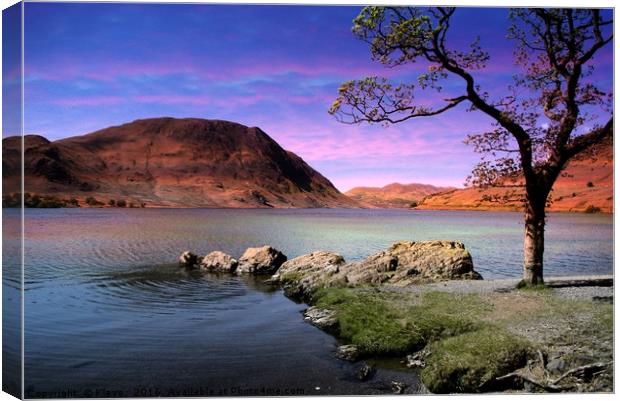 Crummock Water Canvas Print by Kleve 