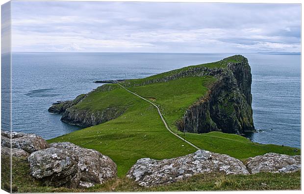 Neist Point, Isle of Skye Canvas Print by Jacqi Elmslie