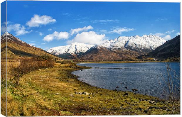 Loch Duich Canvas Print by Jacqi Elmslie