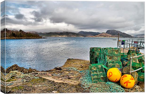 Plockton Harbour Scotland Canvas Print by Jacqi Elmslie