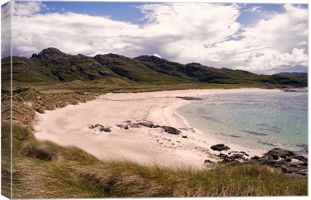 Sanna Bay Canvas Print by Jacqi Elmslie