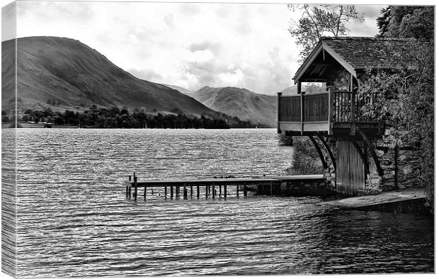  The Duke of Portland's Boathouse Canvas Print by Jacqi Elmslie