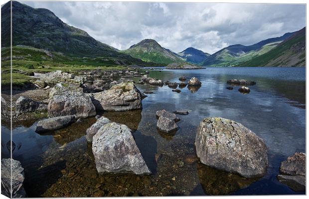 Wastwater Lake District Canvas Print by Jacqi Elmslie