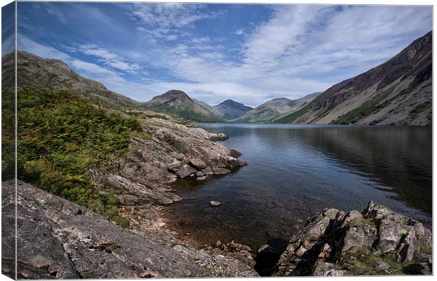  Wastwater Morning Lake District Canvas Print by Jacqi Elmslie