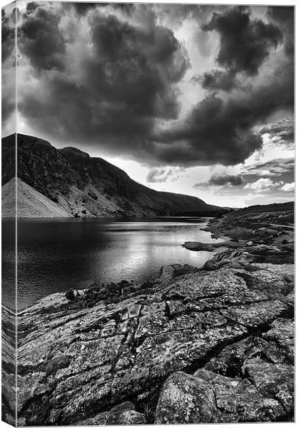 Storm Over Wastwater  Canvas Print by Jacqi Elmslie