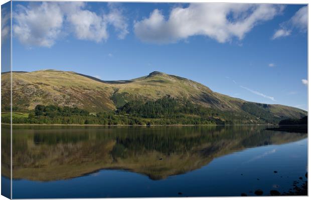 Helvellyn Reflections Canvas Print by Jacqi Elmslie
