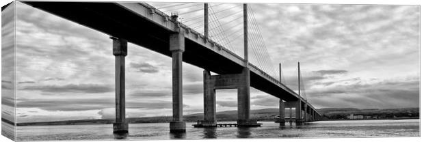 The Kessock Bridge Scotland Canvas Print by Jacqi Elmslie