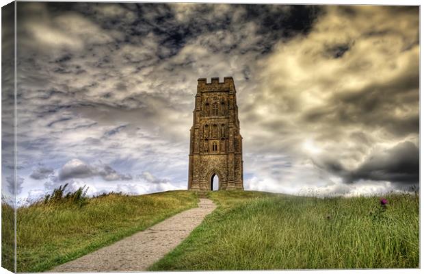 Glastonbury Tor Canvas Print by Dave Hayward