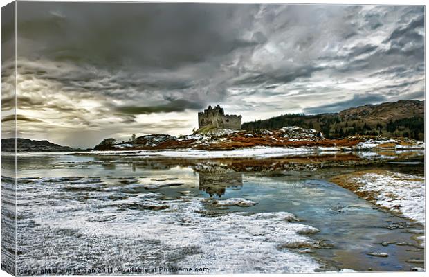 Castle Tioram Canvas Print by Jim kernan