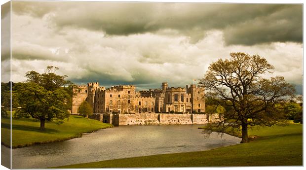 Raby Castle Canvas Print by Jim kernan