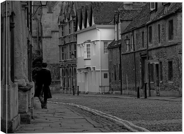 Merton_Oxford Canvas Print by Kevin West