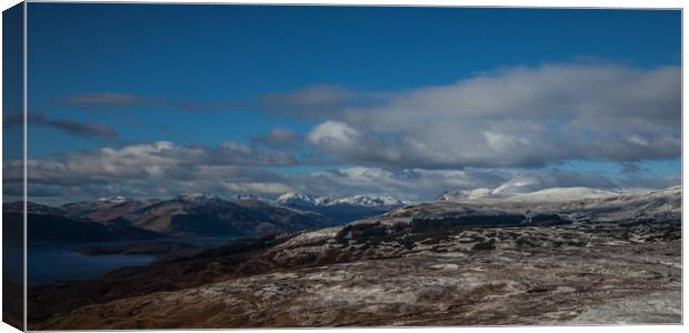 Lomond View Canvas Print by James Buckle
