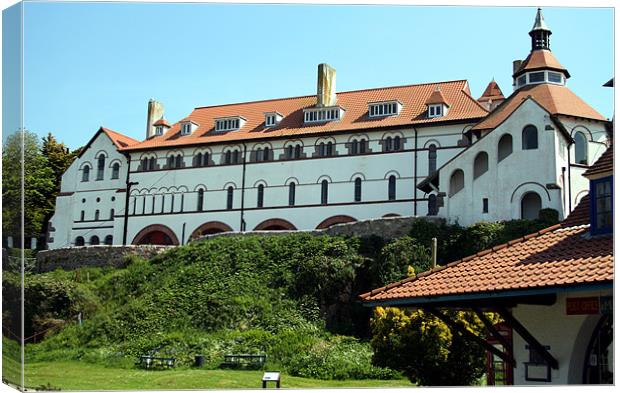 Views Of Caldey Island Canvas Print by Geoff Pickering