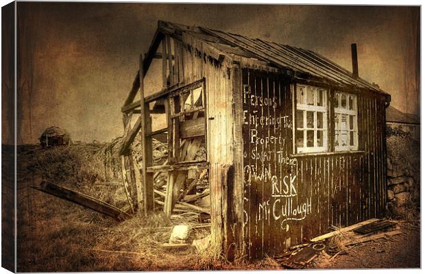 Do not risk it Canvas Print by David McFarland