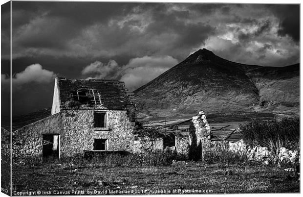 Shadows of the past Canvas Print by David McFarland