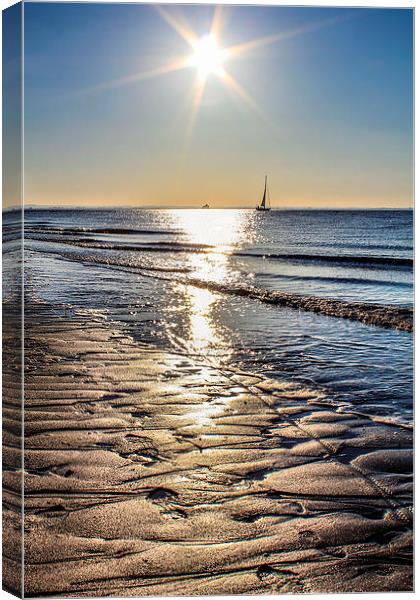  Spurn Point Sunrise Canvas Print by Martin Parkinson