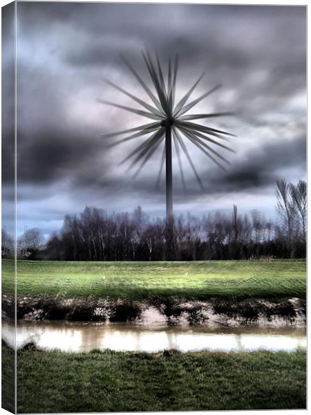 champagne super turbine Canvas Print by Martin Parkinson