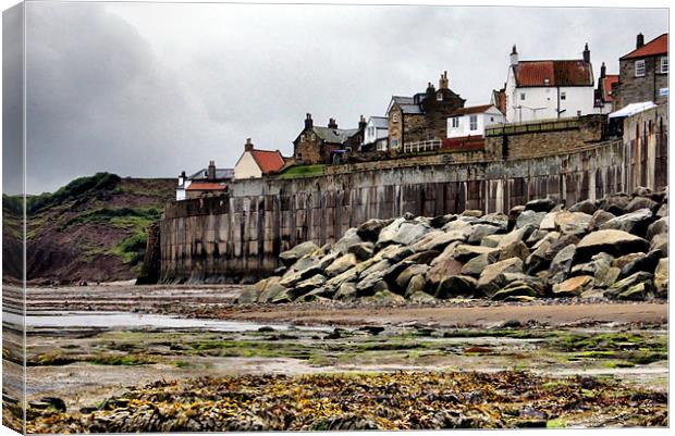 Robin Hoods Bay 2011 Canvas Print by Martin Parkinson