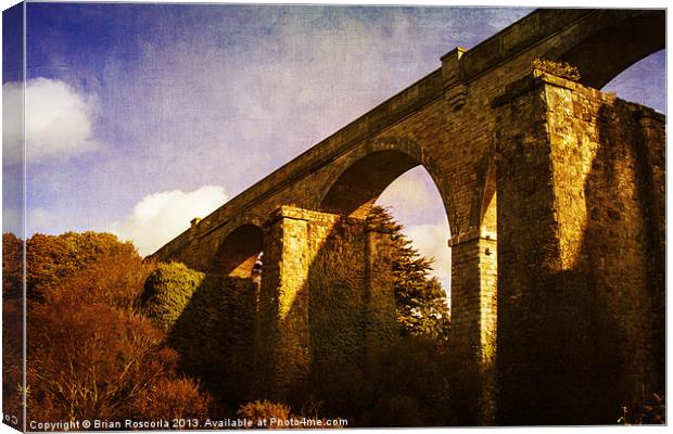 Viaducts Canvas Print by Brian Roscorla