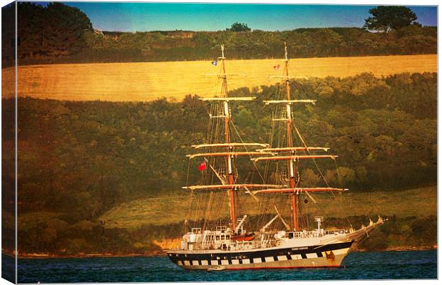 Stavros S Niarchos Canvas Print by Brian Roscorla