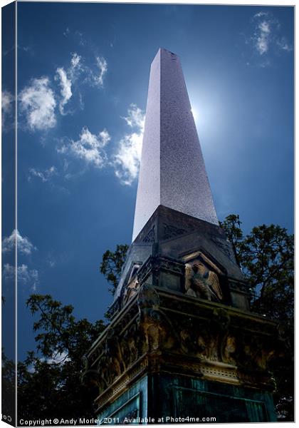 Monument Canvas Print by Andy Morley