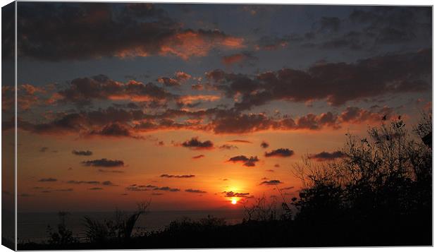 Another Glorious Sunset Canvas Print by james balzano, jr.