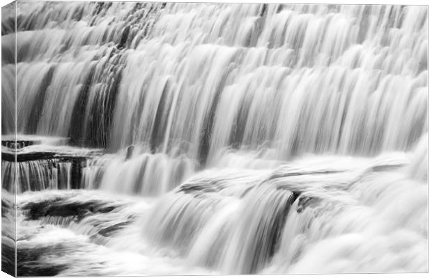 Flowing Water Canvas Print by Andrew Pelvin