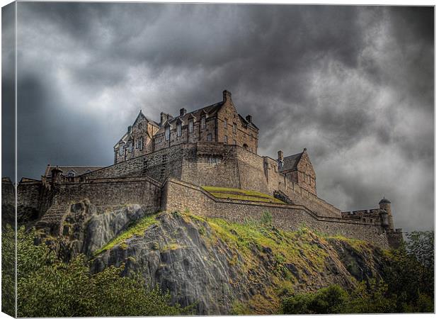 Edinburgh Castle Scotland Canvas Print by Aj’s Images