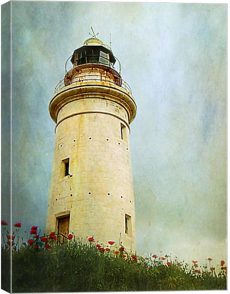 Paphos Lighthouse, Cyprus Canvas Print by Aj’s Images