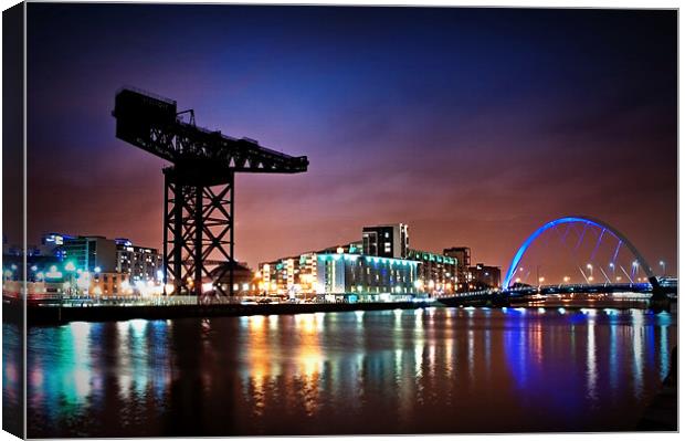 The Clyde Arc Canvas Print by Aj’s Images