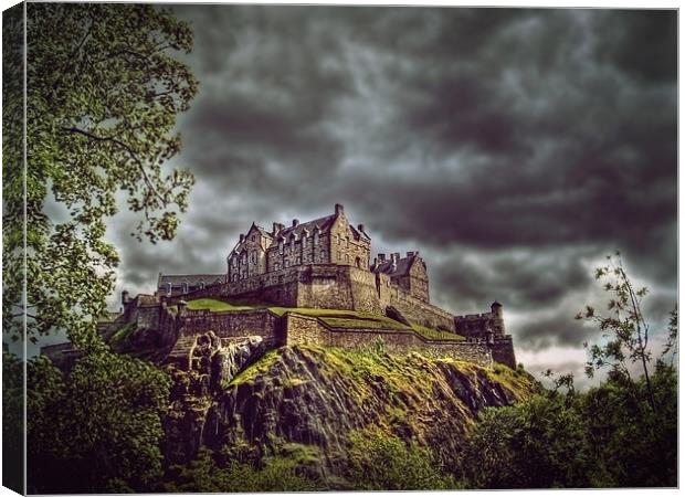Edinburgh Castle Scotland Canvas Print by Aj’s Images