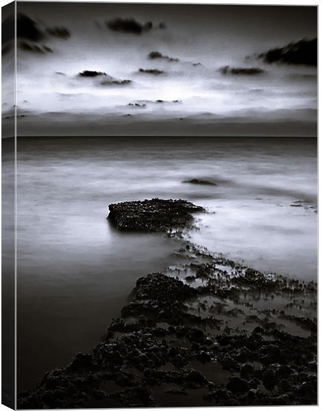 Rocky Shores Of Agios Georgios Canvas Print by Aj’s Images