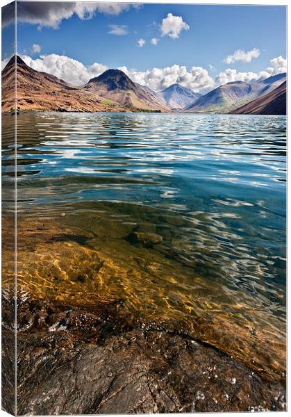 Wast Water Canvas Print by Stephen Mole