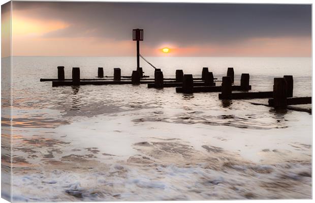 Surreal sunrise Canvas Print by Stephen Mole