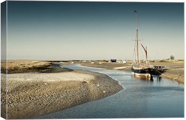 The Juno at Blakeney Canvas Print by Stephen Mole