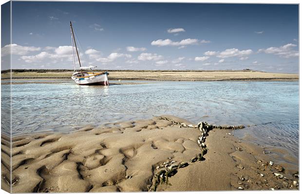 The Overy Staithe Canvas Print by Stephen Mole