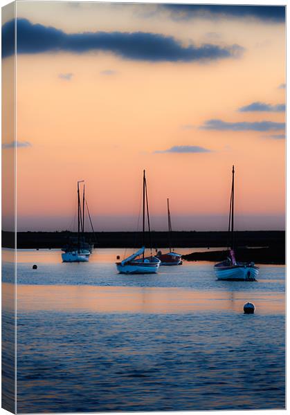 Serenity at Sunset Canvas Print by Stephen Mole