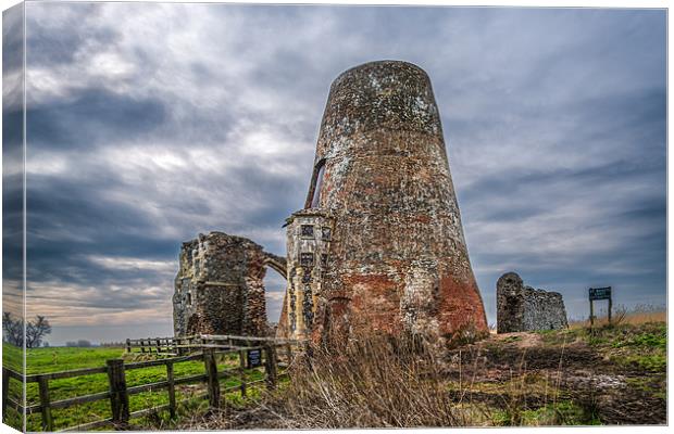 St Benets Abbey Canvas Print by Stephen Mole