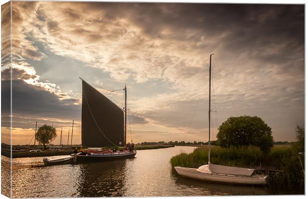 The Wherry Albion Canvas Print by Stephen Mole